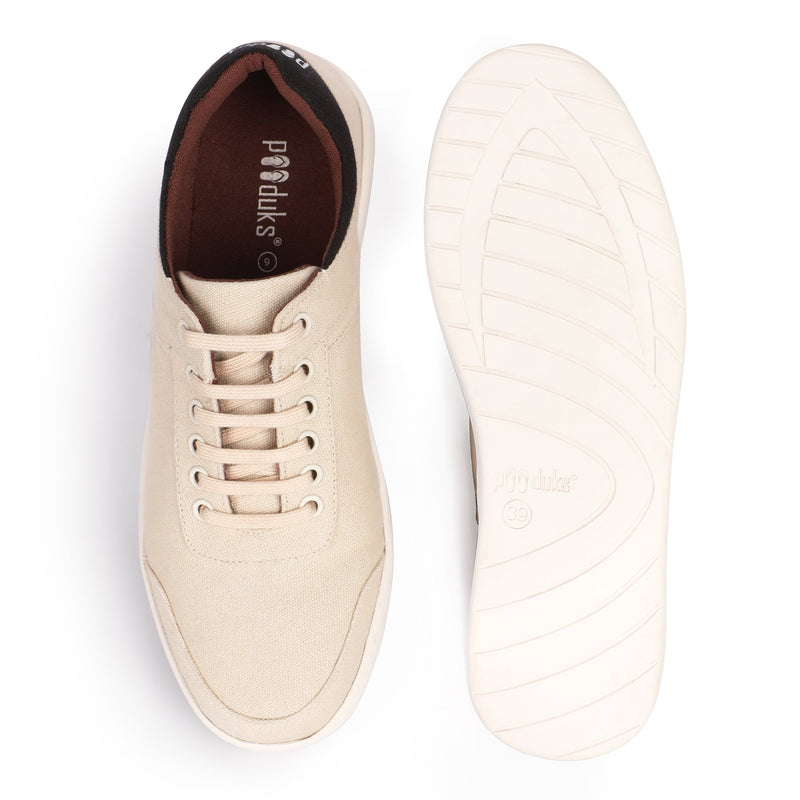 Dan Eco-Sole Sneakers Beige Women