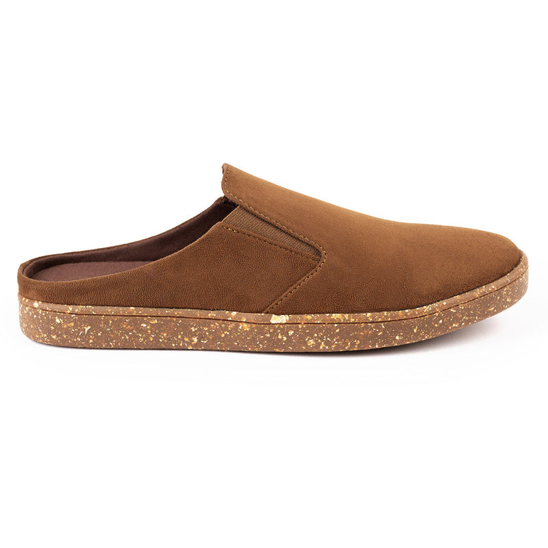 Nest Mules Vegan Suede Tan Women Slip-ons